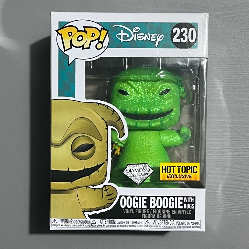 Funko POP - Oogie Boogie, Diamond Collection/Hot Topic Exclusive #230
